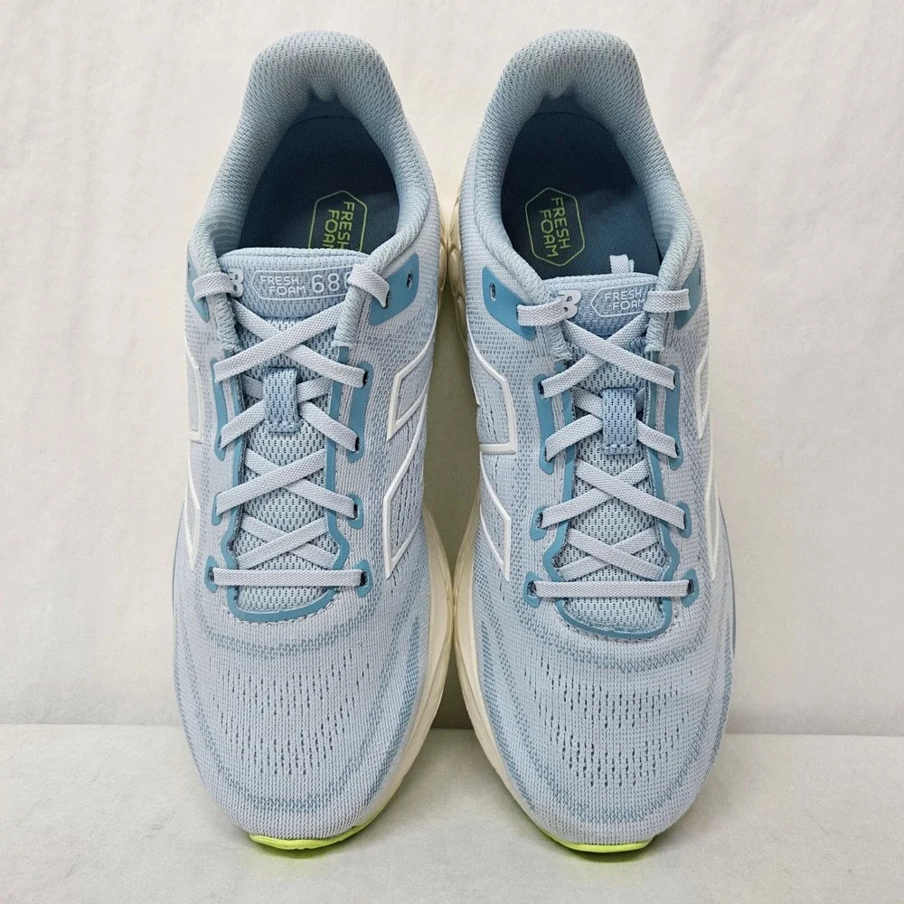 New Balance Fresh Foam 680v8‎ Running Shoes W680LT8 Light Blue Womens Size 8.5